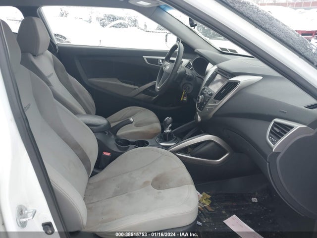 2012 HYUNDAI VELOSTER BASE W/GRAY VIN: KMHTC6AD3CU019661