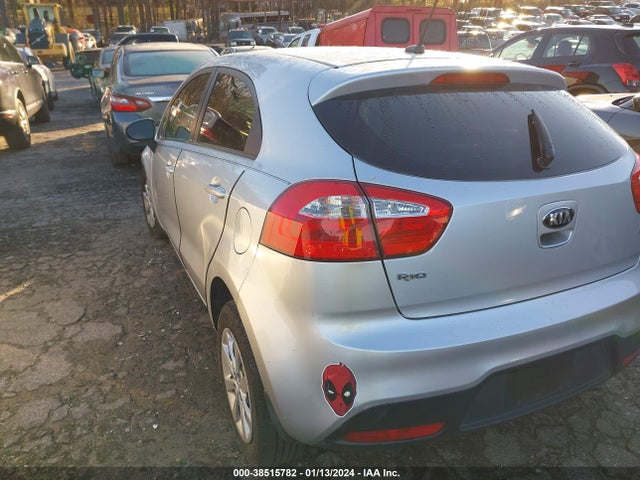 KIA RIO LX 2014 KNADM5A3XE6372071 Image 3