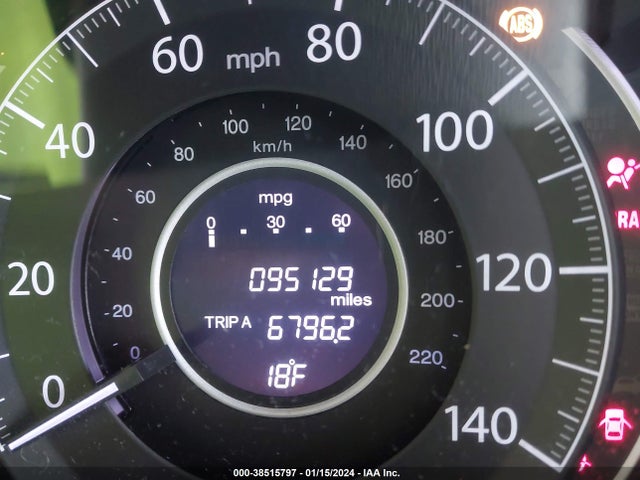 2013 HONDA CR-V LX VIN: 5J6RM4H32DL033033