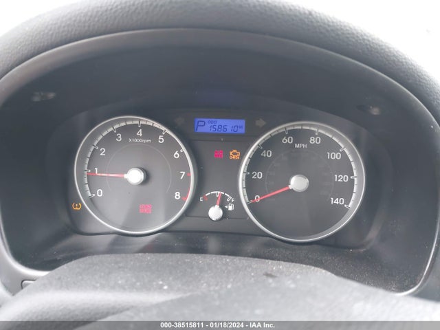2010 HYUNDAI ACCENT GS VIN: KMHCM3AC6AU168243