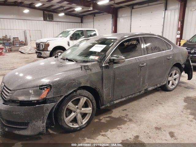 2012 VOLKSWAGEN PASSAT 2.5L SE VIN: 1VWBP7A31CC083511