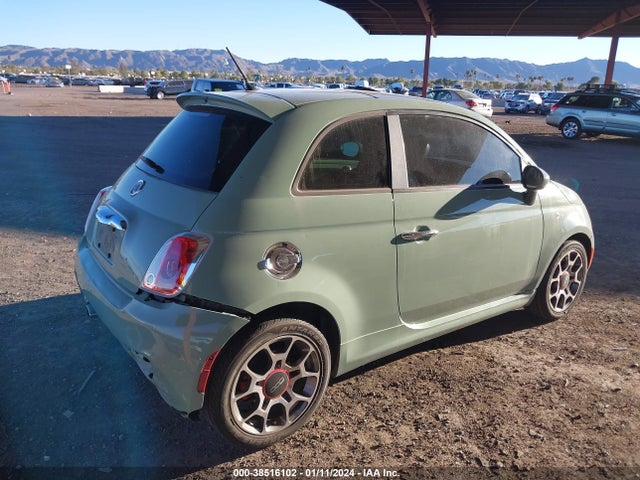 2012 FIAT 500 3C3CFFBR5CT233944 Photo 3