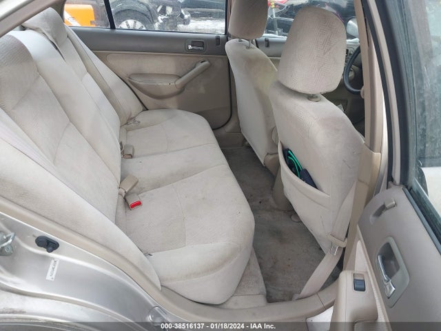 2002 HONDA CIVIC LX VIN: 1HGES16502L058296