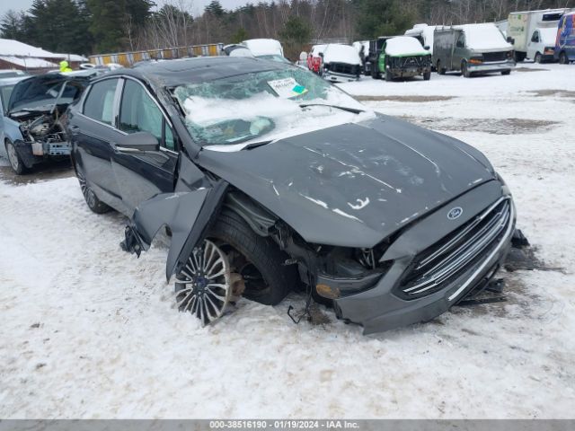 Auction sale of the 2018 Ford Fusion Titanium, vin: 3FA6P0D91JR234248, lot number: 38516190