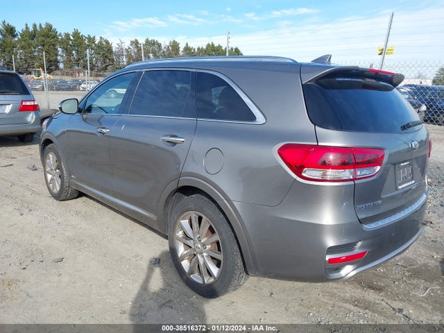 2016 KIA SORENTO 3.3L SXL VIN: 5XYPKDA50GG139124