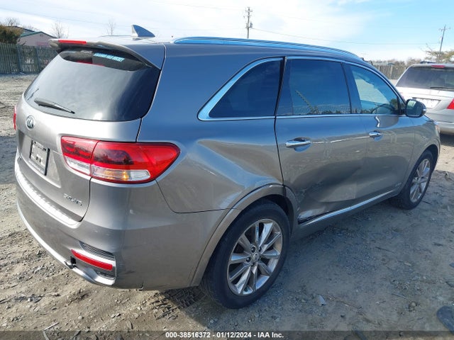 2016 KIA SORENTO 3.3L SXL VIN: 5XYPKDA50GG139124