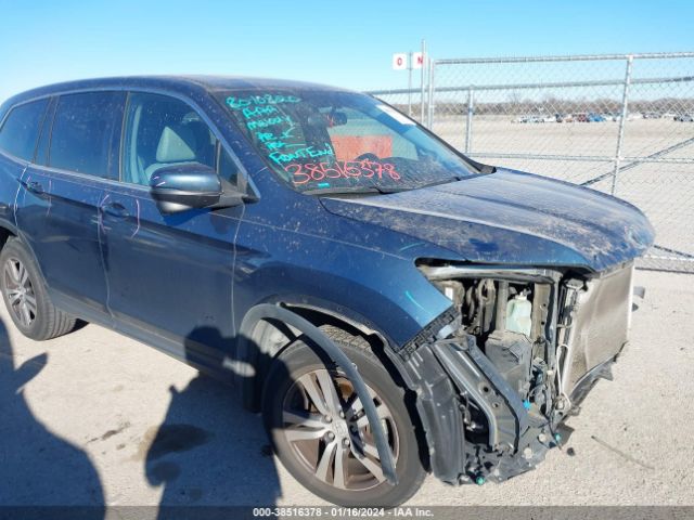 5FNYF5H5XGB055260 Honda Pilot Ex-l