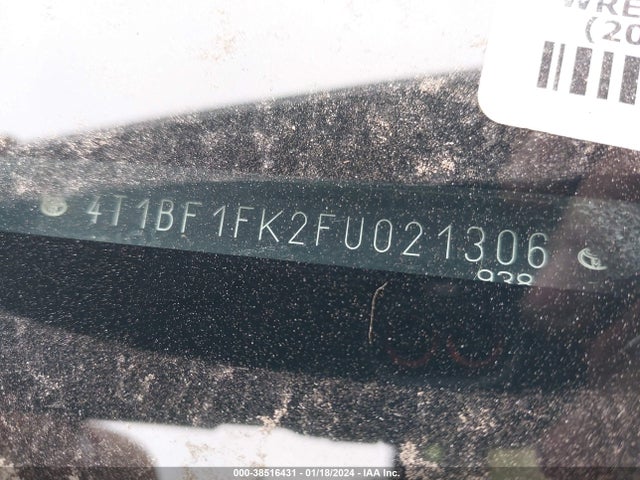 Toyota CAMRY SE 2015 4T1BF1FK2FU021306 Image 9