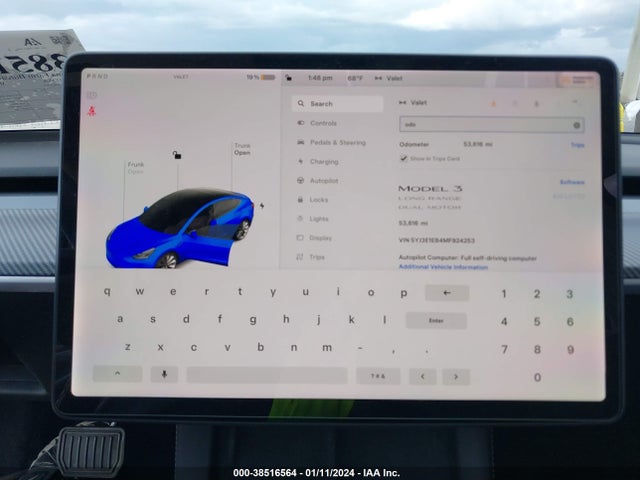 Tesla Model 3 Long Range Dual Motor All-wheel Drive 2021 5YJ3E1EB4MF924253 Image 18