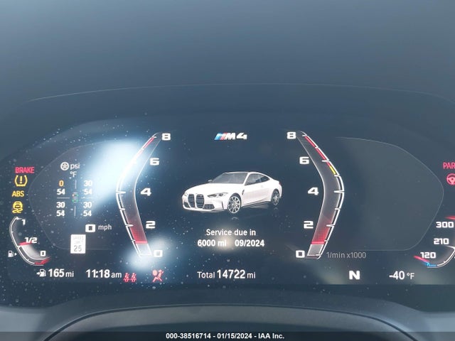 2023 BMW M4 COUPE VIN: WBS53AZ00PCM21529