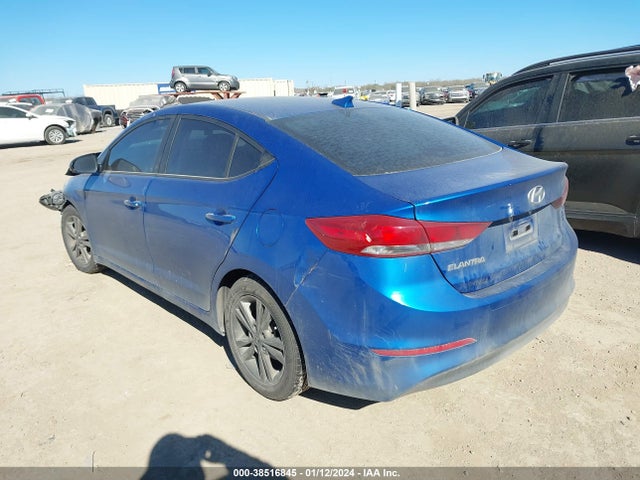 2018 HYUNDAI ELANTRA SEL VIN: 5NPD84LF6JH285888