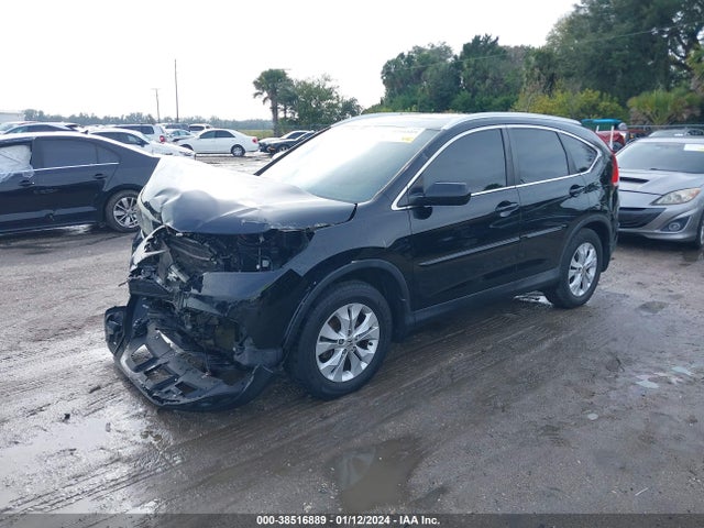 Honda Cr-v Ex-l 2014 2HKRM3H74EH558099 Image 2