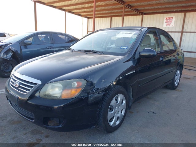 2009 KIA SPECTRA LX VIN: KNAFE221295628054