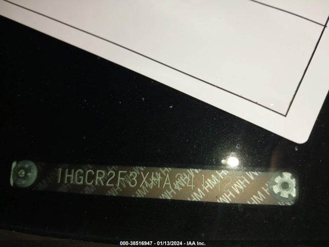 Honda ACCORD LX 2017 1HGCR2F3XHA241927 Image 9