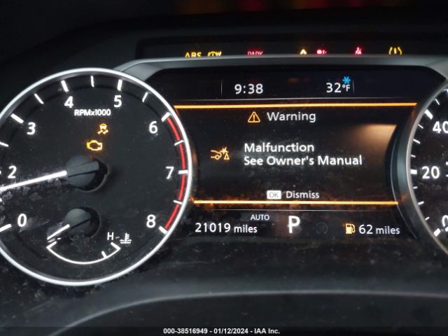 5N1BT3CB4PC801095 Nissan Rogue Sl Intelligent Awd