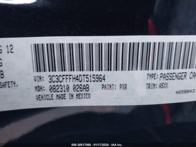 2013 FIAT 500 3C3CFFFH4DT515964 Photo 8