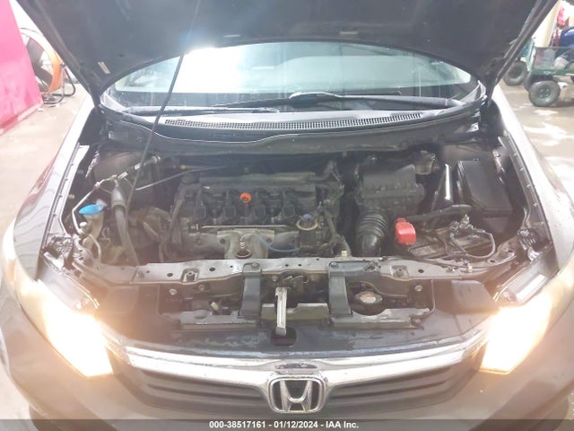 2012 HONDA CIVIC LX VIN: 19XFB2F58CE078508