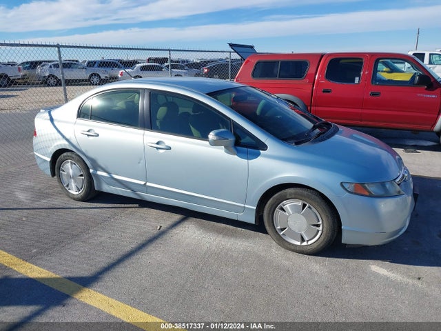 2006 HONDA CIVIC HYBRID VIN: JHMFA36266S021514