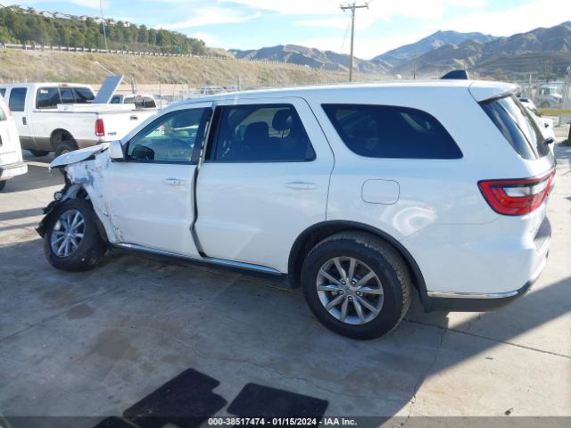 1C4RDHAG3JC444897 Dodge Durango Sxt Rwd