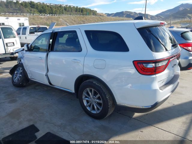1C4RDHAG3JC444897 Dodge Durango Sxt Rwd