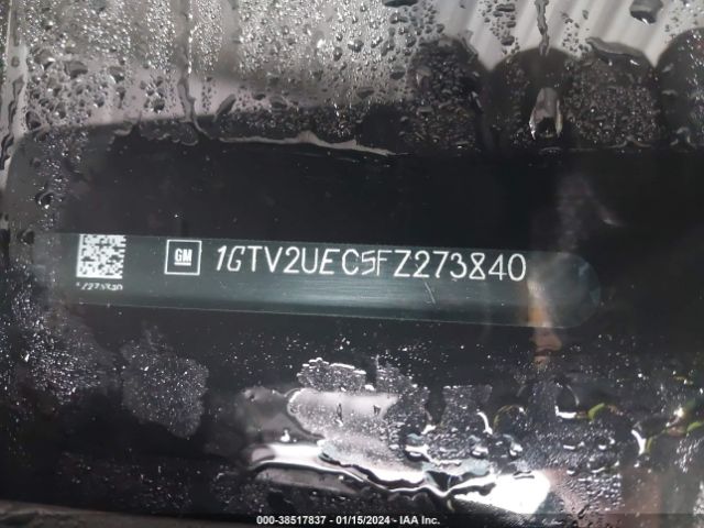 1GTV2UEC5FZ273840 GMC Sierra 1500 Sle