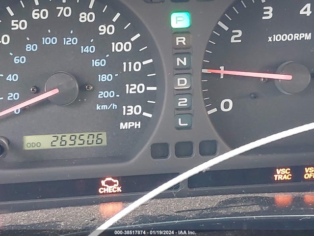 2002 TOYOTA LAND CRUISER BASE (A4) VIN: JTEHT05J522023689