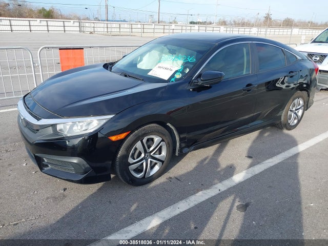 Honda Civic Lx 2018 2HGFC2F54JH509412 Image 2