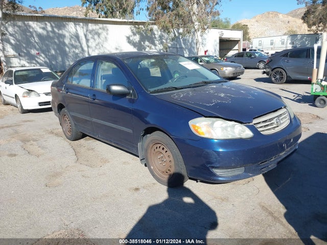 2003 TOYOTA COROLLA CE VIN: JTDBR32E730002700