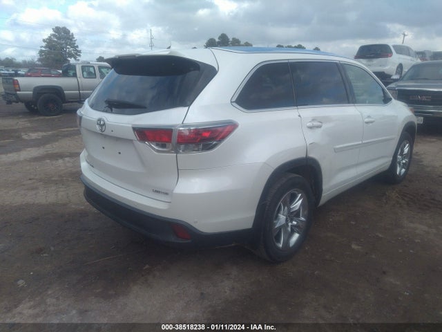 5TDYKRFH4GS130689 Toyota Highlander Limited V6