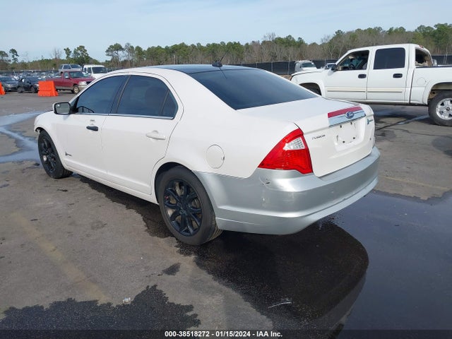 2011 FORD FUSION HYBRID VIN: 3FADP0L39BR124120
