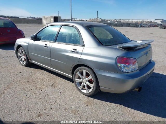 2007 SUBARU IMPREZA WRX TR VIN: JF1GD75627G513847