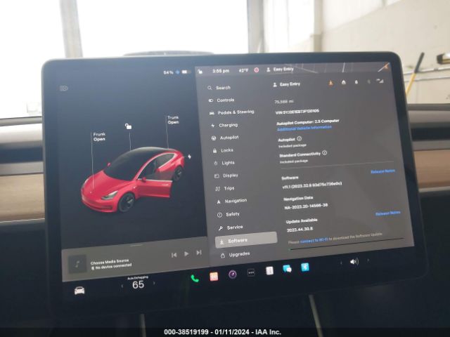 5YJ3E1EB7JF120105 Tesla Model 3 Long Range/performance