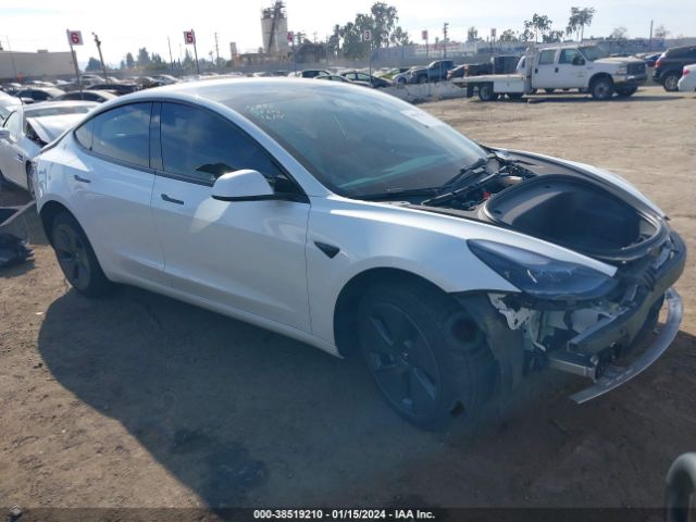 Продажа на аукционе авто 2023 Tesla Model 3 Rear-wheel Drive, vin: 5YJ3E1EA4PF414349, номер лота: 38519210
