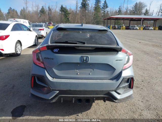 SHHFK7H45LU419910 Honda Civic Sport
