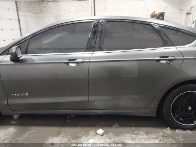 3FA6P0LU0HR382374 Ford Fusion Hybrid Se