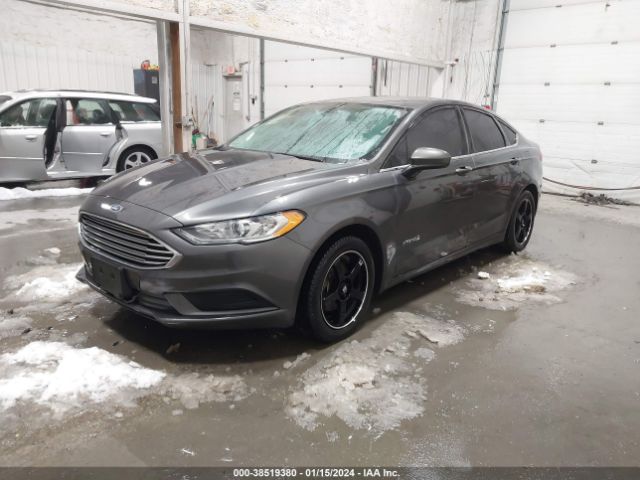 3FA6P0LU0HR382374 Ford Fusion Hybrid Se
