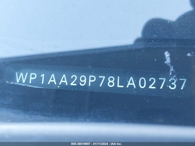 2008 PORSCHE CAYENNE WP1AA29P78LA02737 Photo 8