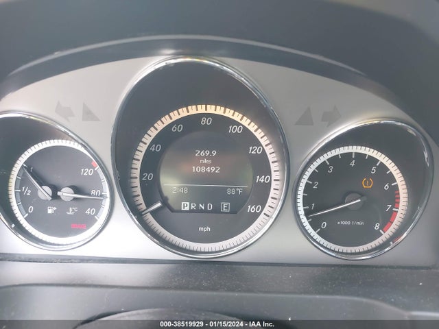 2011 MERCEDES-BENZ C 300 LUXURY/SPORT VIN: WDDGF5EBXBA509309