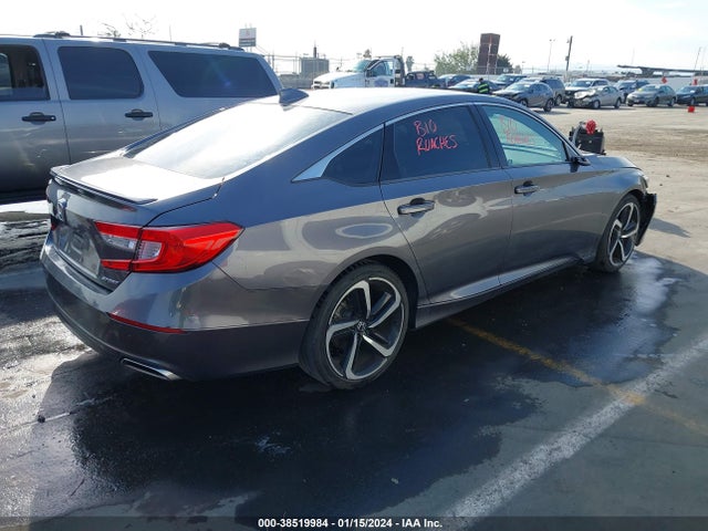 2019 HONDA ACCORD SPORT VIN: 1HGCV1F39KA125583