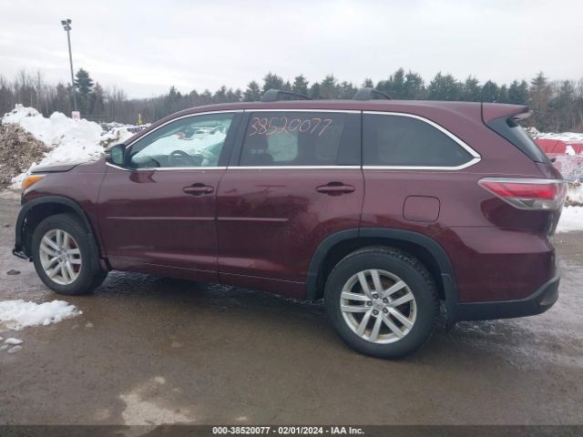 5TDBKRFHXES009426 Toyota Highlander Le V6