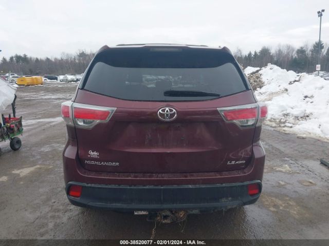 5TDBKRFHXES009426 Toyota Highlander Le V6