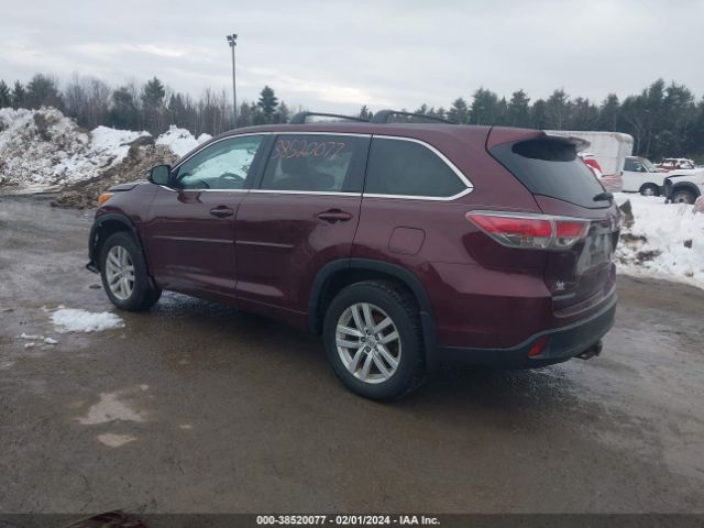 5TDBKRFHXES009426 Toyota Highlander Le V6