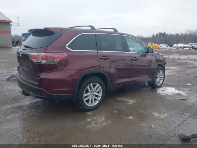 5TDBKRFHXES009426 Toyota Highlander Le V6