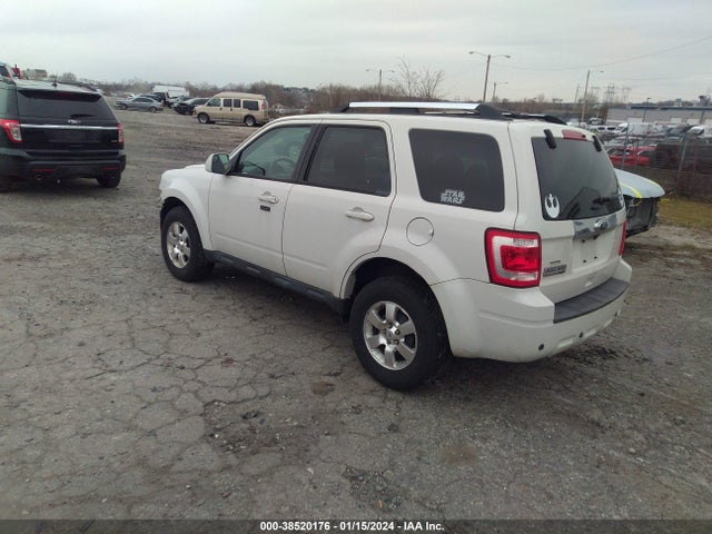 2011 FORD ESCAPE LIMITED VIN: 1FMCU9E7XBKC01791