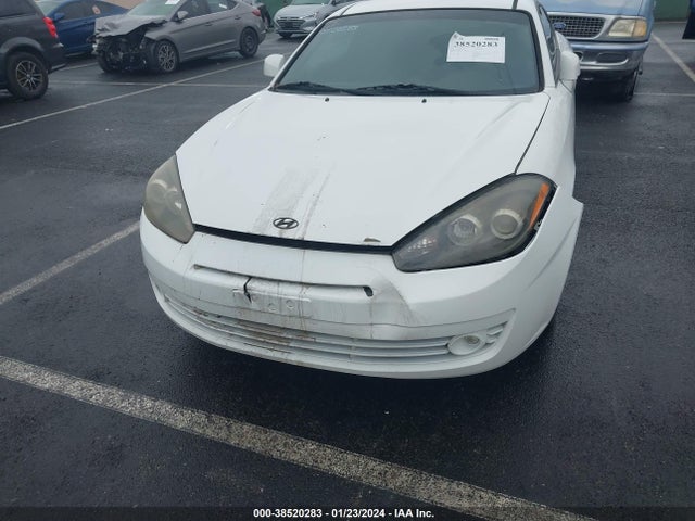 2007 HYUNDAI TIBURON GS VIN: KMHHM66D97U255829