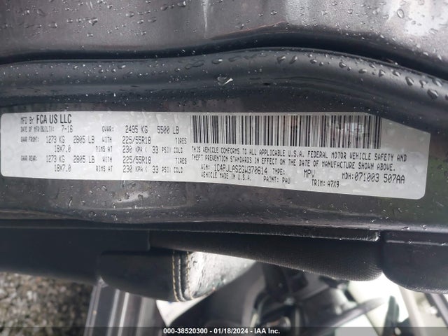 1C4PJLAS2GW370614 Jeep Cherokee Altitude
