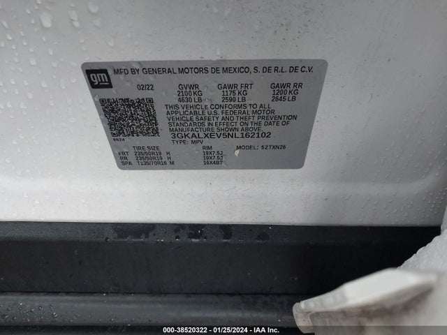 GMC Terrain Awd Denali 2022 3GKALXEV5NL162102 Image 9