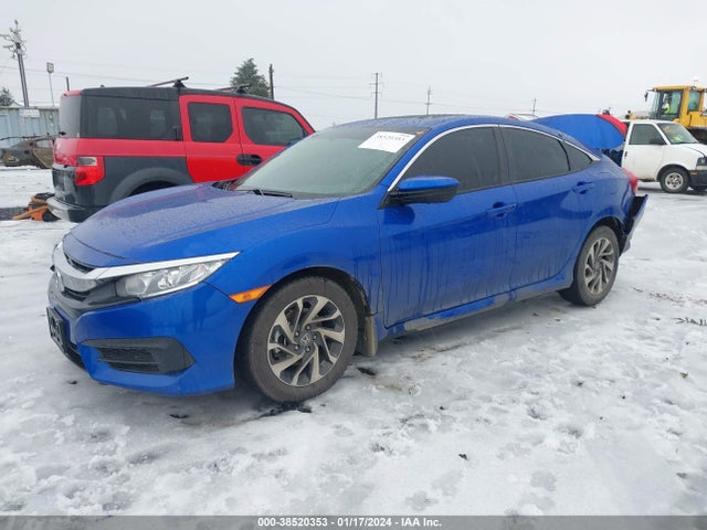 Honda CIVIC EX 2018 2HGFC2F78JH523573 Image 2