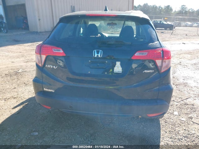 2016 HONDA HR-V LX VIN: 3CZRU6H35GM747883