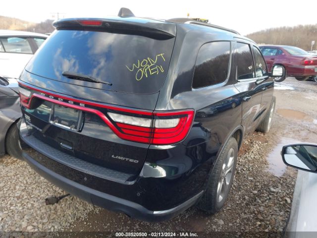 1C4RDJDG2FC883843 Dodge DURANGO LIMITED